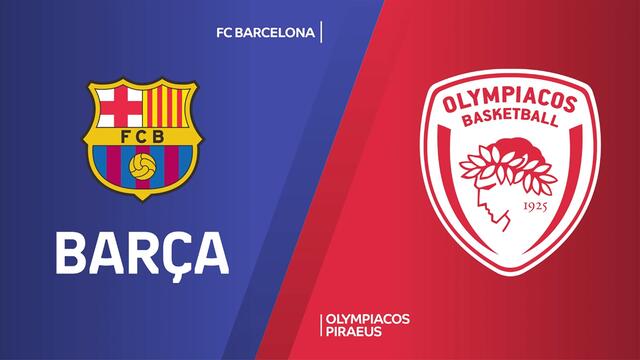 FC Barcelona - Olympiacos Piraeus Highlights | EuroLeague, RS Round 9