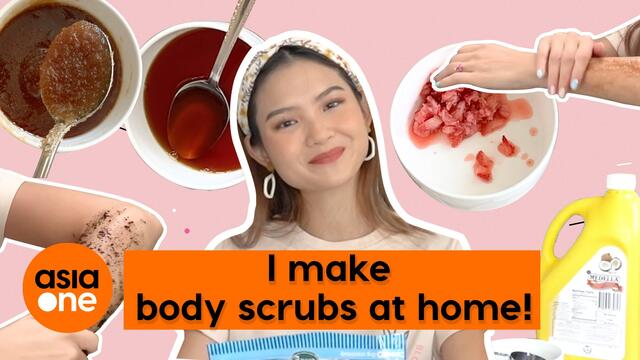 Feeling Fab: I make body scrubs at home