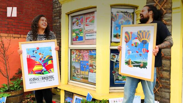 A Minute Of Kindness: The Bristol Couple Who Created A Gallery Outside Their Home