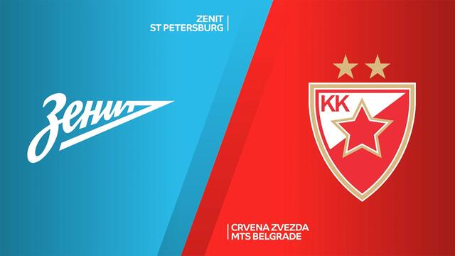 Zenit St Petersburg - Crvena Zvezda mts Belgrade Highlights | Turkish Airlines EuroLeague, RS Round 16