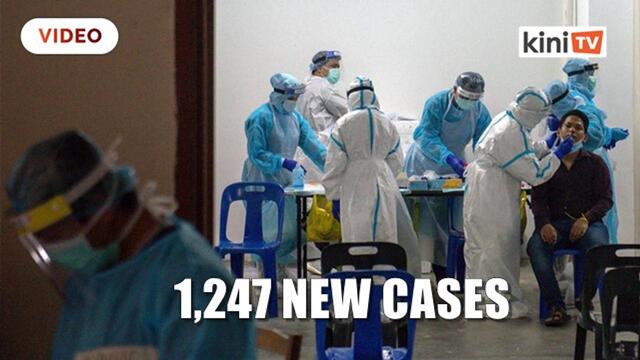 Covid-19: 1,247 new cases, three deaths