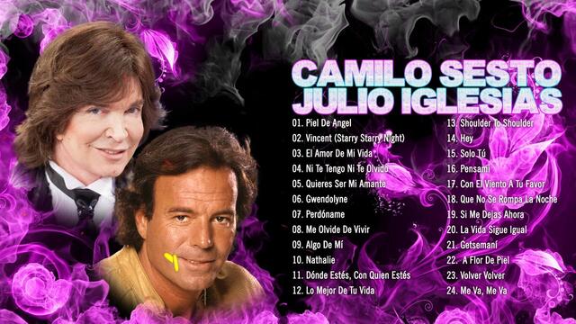 CAMILO SESTO Y JULIO IGLESIAS SUS MÁS HERMOSA CANCIONES ROMANTICAS 90S DEL RECUERDO