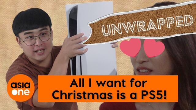 Unwrapped: All I want for Christmas is a PS5!