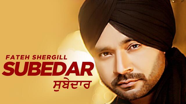 Subedaar | Fateh Shergill | New Punjabi Song 2020 | Japas Music