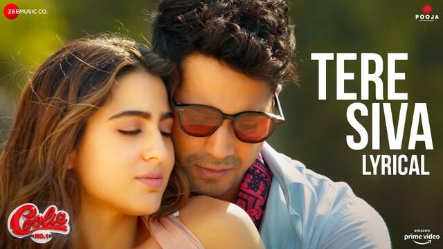 Tere Siva - Lyrical | Coolie No.1 | Varun Dhawan, Sara Ali Khan | Renessa, Ash King | Tanishk B