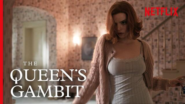 Beth's Downward Spiral - The Queen's Gambit - Full Scene - Netflix