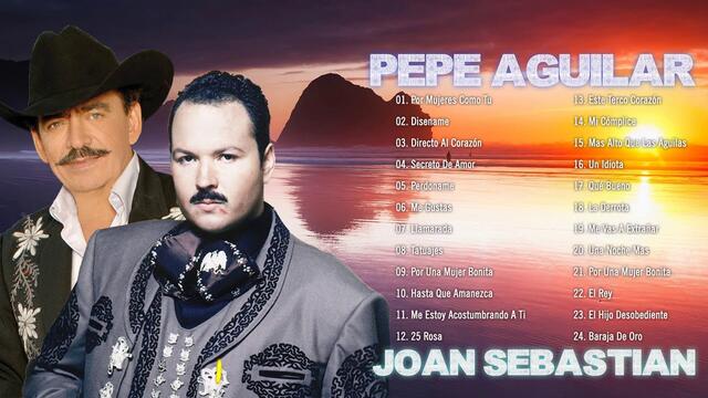 Joan Sebastian y Pepe Aguilar Exitos Con Mariachi ♥♥♥ Las Mejores Canciones Románticas En Español