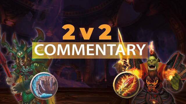 Shadowlands Fire Mage 2v2 Educational Commentary