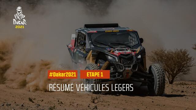 #DAKAR2021 - Étape 1 - Jeddah / Bisha - Résumé Véhicule Léger