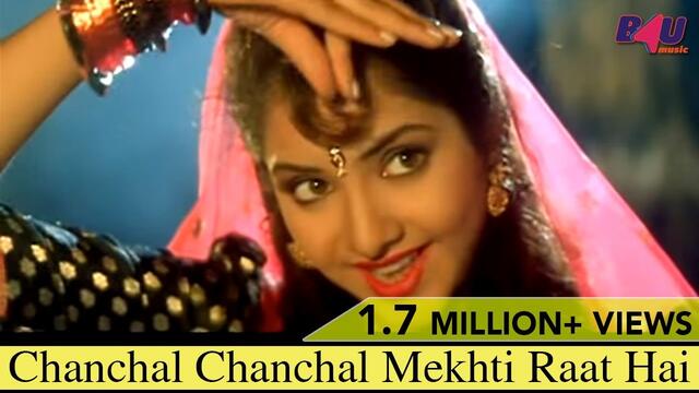 Chanchal Chanchal Mekhti Raat Hai | Full Song | Jaan Se Pyaara | Govinda, Divya Bharti