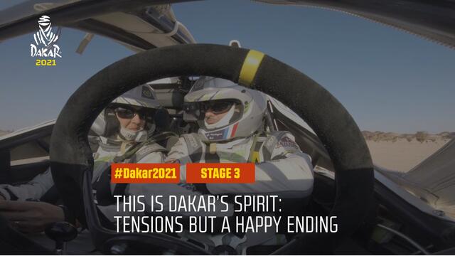 #DAKAR2021 - Étape 3 / Stage 3 - This is Dakar's spirit: Tensions but always a happy ending!