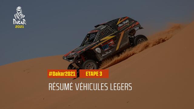 #DAKAR2021 - Étape 3 - Wadi Ad-Dawasir / Wadi Ad-Dawasir - Résumé Véhicule Léger