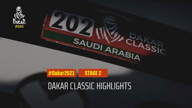 #DAKAR2021 - Stage 2 - Bisha / Wadi Ad-Dawasir - Dakar Classic Highlights