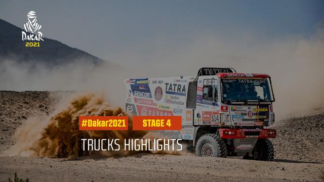 #DAKAR2021 - Stage 4 - Wadi Ad-Dawasir / Riyadh - Truck Highlights