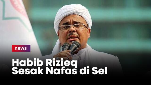 Habib Rizieq Sesak Nafas di Sel, Pengacara Sebut Polda Metro Jaya Lamban