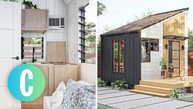 This Tiny + Sustainable House Can Be Built In Four Hours