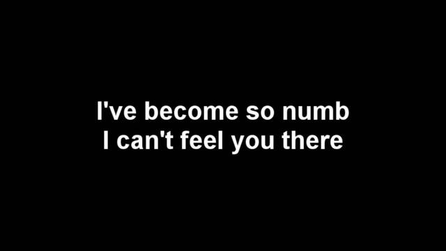 Linkin Park - Numb Lyrics [HQ] [HD]