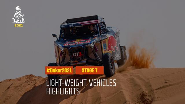 #DAKAR2021 - Stage 7 - Ha’il / Sakaka - Light Weight Vehicle Highlights