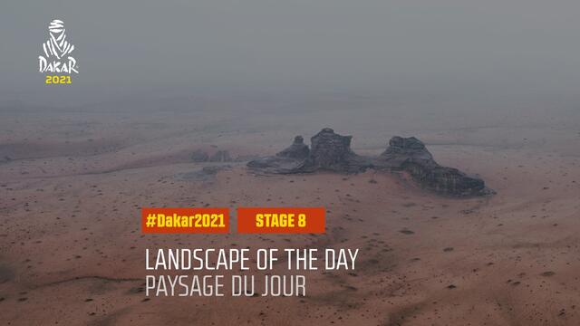 #DAKAR2021 - Étape 8 / Stage 8 - Sakaka / Neom - Landscape of the Day