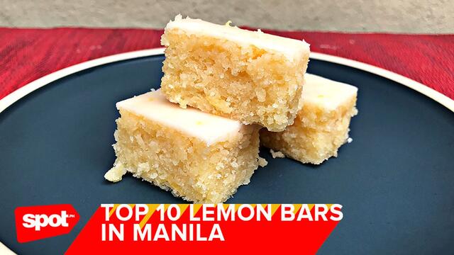 Where to Get the Best Lemon Bars in Manila