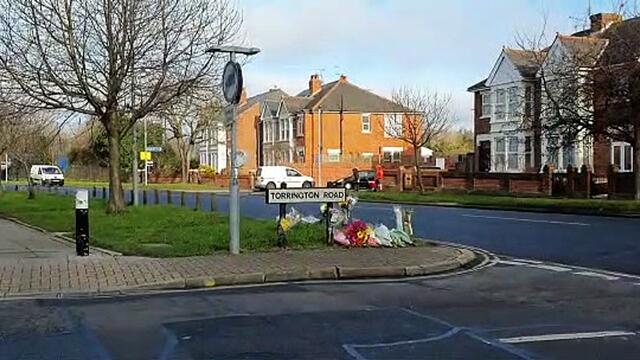 Flower tributes