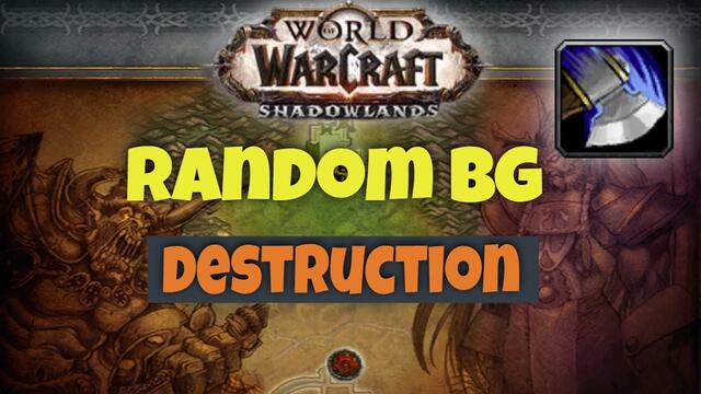 Random Battlegrounds Destruction - WoW Shadowlands Arms Warrior PvP 9.0.3