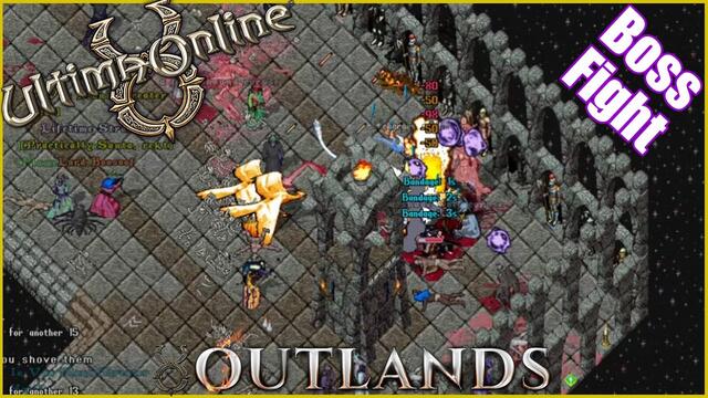 UO Outlands - Boss Fight - Dungeon Mausoleum