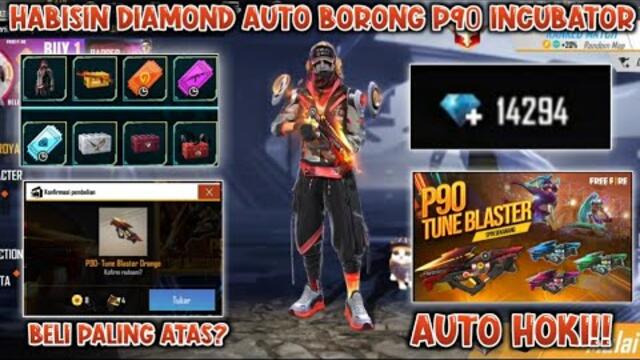 HABISIN DIAMOND BUAT BORONG P90 INCUBATOR AUTO HOKI!!