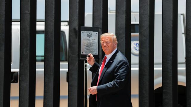 What is the effect of Trump's border so far?