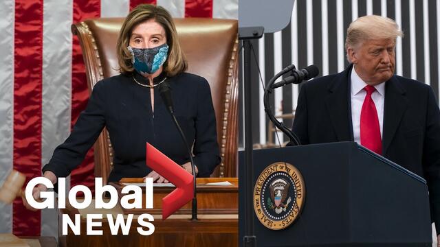 Trump impeachment: House votes to bring charge against president | FULL