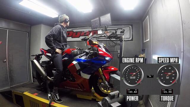 Honda CBR1000RR-R Fireblade S Dyno