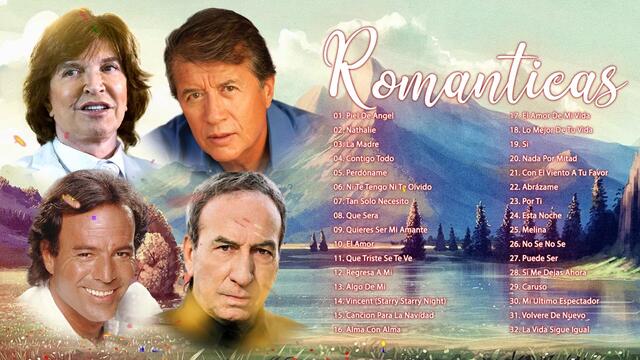 CAMILO SESTO, JULIO IGLESIAS, PERALES Y NAPOLEON MIX 40 RECUERDO DEL AYER GRANDES EXITOS ROMANTICAS