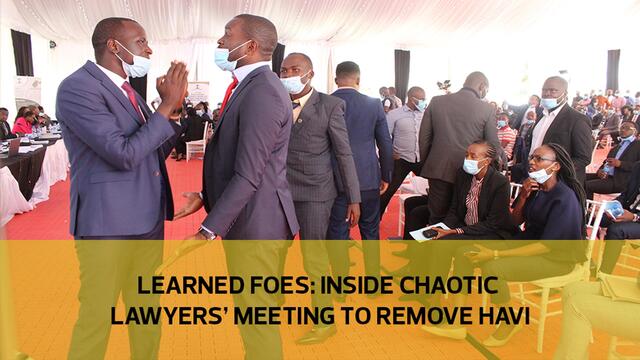 Learned foes: Inside chaotic lawyers' meeting to remove Havi