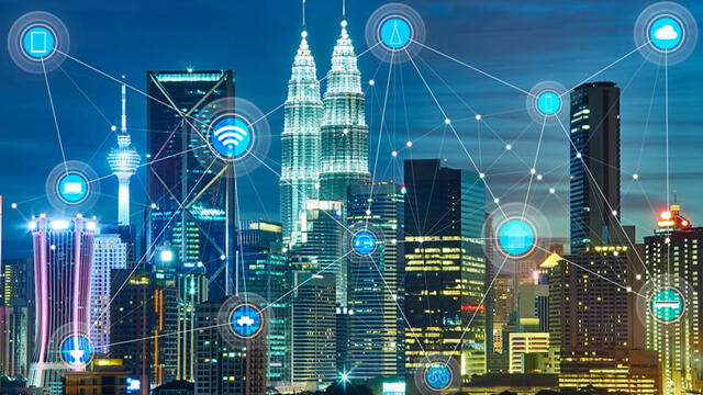 Умни градове в синьо ♛ Smart City Digital City ♛ City In Pain