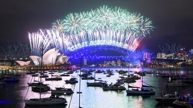 From fireworks to empty streets: 2021 New Year's Eve celebrations across the globe