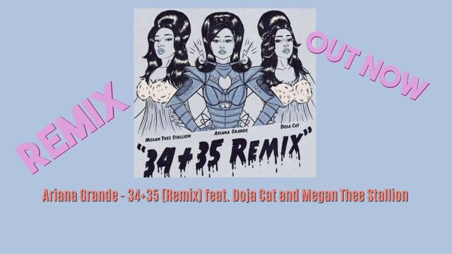 Ariana Grande - 34+35 Remix feat Doja Cat and Megan Thee Stallion (1 HOUR LOOP)