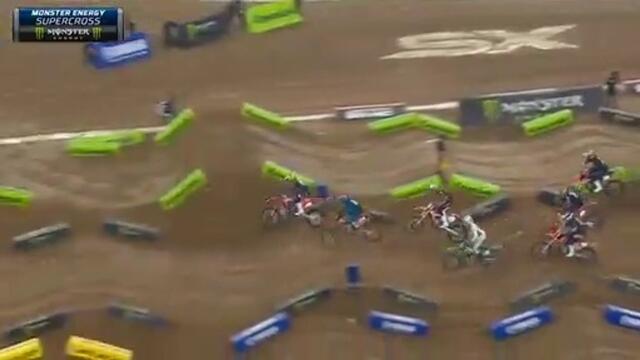 2021 AMA Supercross Houston 3- 250SX Heat 1