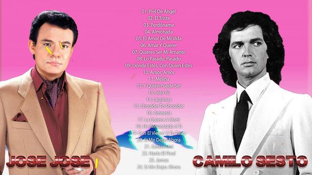 CAMILO SESTO Y JOSE JOSE MIS 30 MEJORES CANCIONES ROMANTICAS INOLVIDABLES 90S