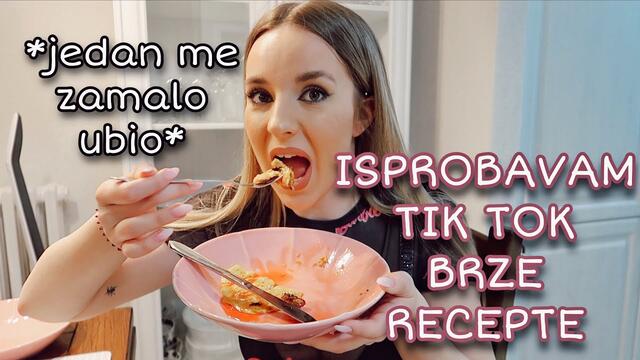 ISPROBAVAM TIK TOK RECEPTE