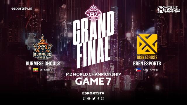 Burmese Ghouls vs Bren Esports GAME 7 Grandfinal M2 World Championship 2020 | Bren vs Burmese