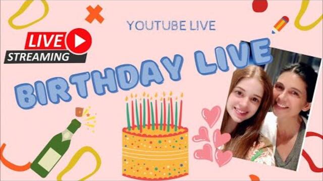 Онлайн рожден ден LIVE STREAMING