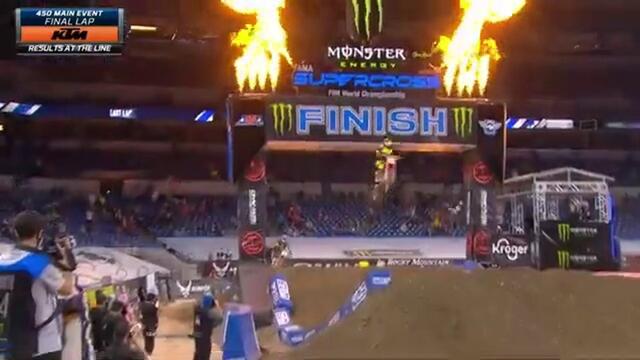 2021 AMA Supercross Indianapolis 450SX Main Event