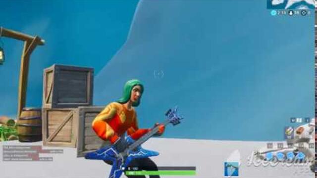 Мой клип Fortnite Guitar Walk