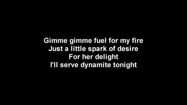 Lordi - Dynamite Tonite | Lyrics on screen | HD