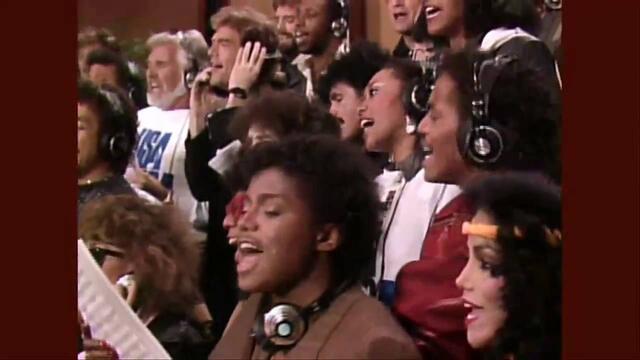 Michael Jackson - WE ARE THE WORLD -  HD STEREO - USA for Africa