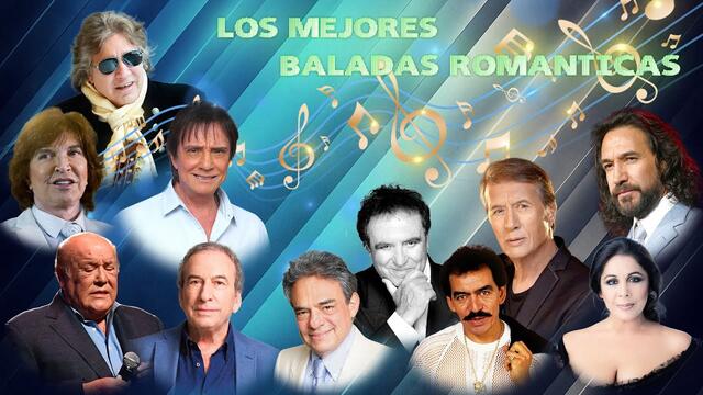 MIX ÉXITOS ROMÁNTICOS DE JUAN GABRIEL, JOAN SEBASTIAN, MARCO, CAMILO SESTO, JOSE, JULIO, ROBERTO...