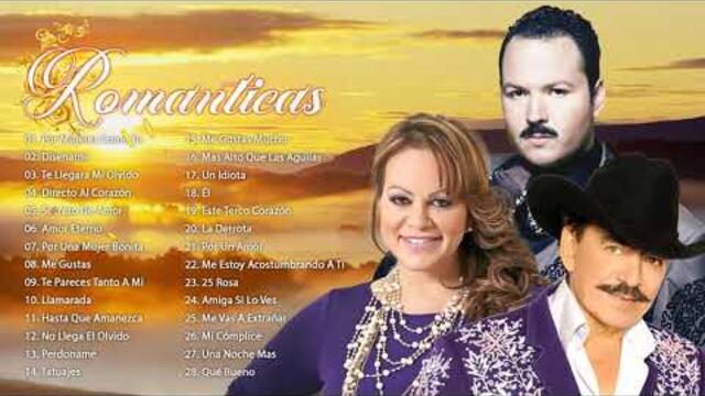 JOAN SEBASTIAN,JENNI RIVERA Y PEPE AGUILAR SUS MÁS HERMOSA CANCIONES BALADAS ROMANTICAS DEL RECUERDO