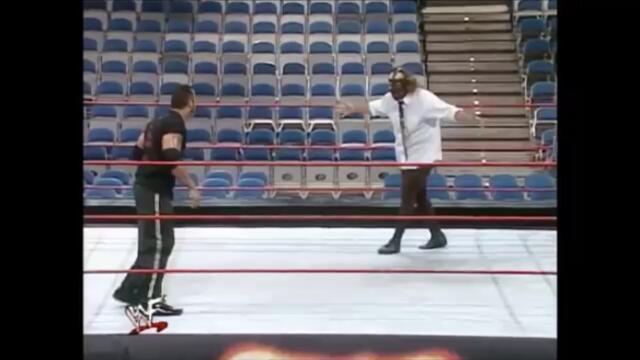 Mankind vs The Rock Empty Arena WWF Title Match (HeAT 31.01.1999)