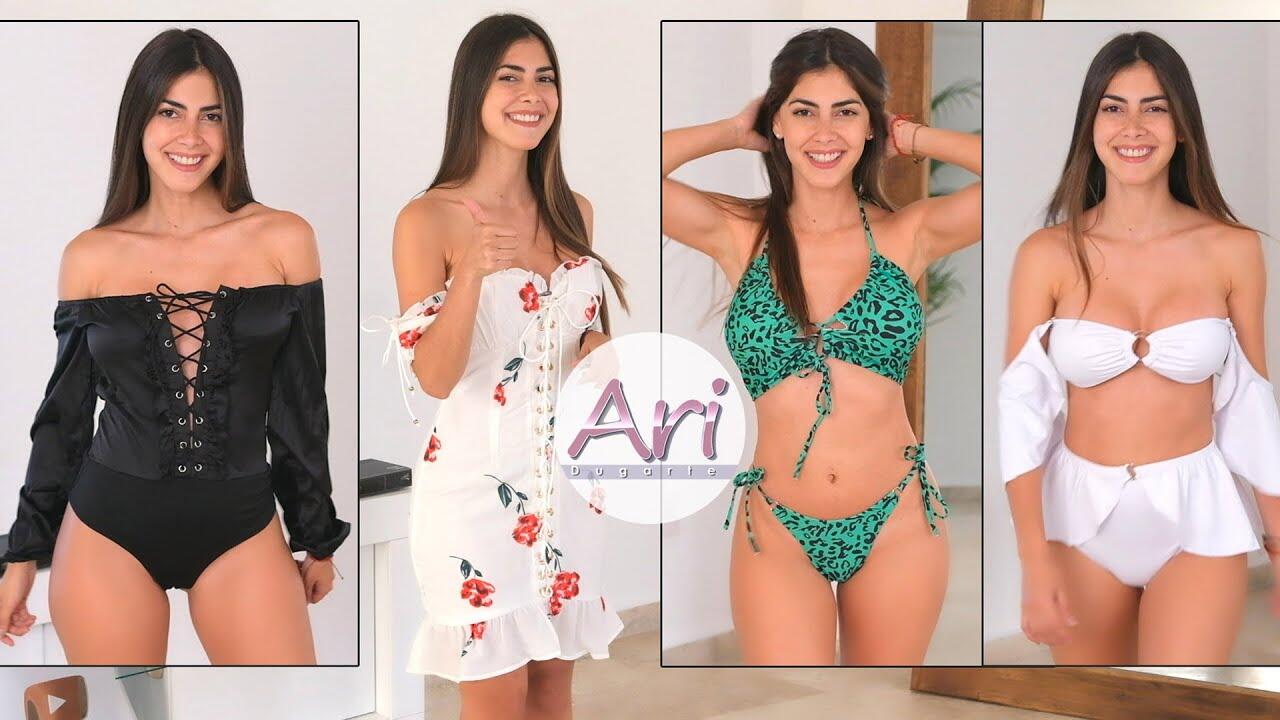 Luna lavand try on haul. Ari try on Haul. Ari Dugarte try. Ariana Dugarte модель.