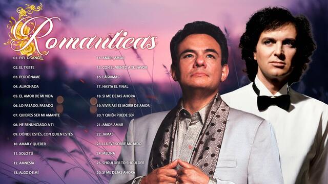 CAMILO SESTO Y JOSE JOSE MIS 30 MEJORES ÉXITOS BALADAS ROMANTICAS INMORTALES MIX
